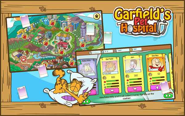 ӷèҽԺٷ(Garfield Pet Hospital)v1.2 °