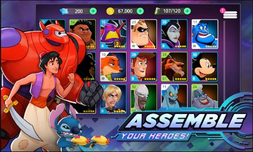 ʿӢսģʽ°(Disney Heroes)v6.7 ٷ