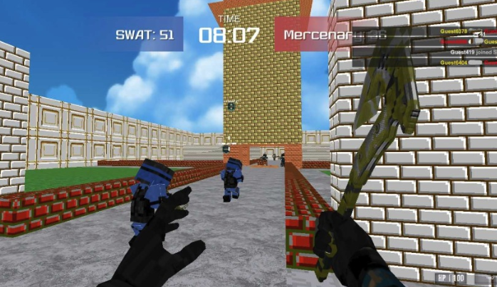 ҵcsgo°(Advanced blocky combat swat v1)v1.64 ׿