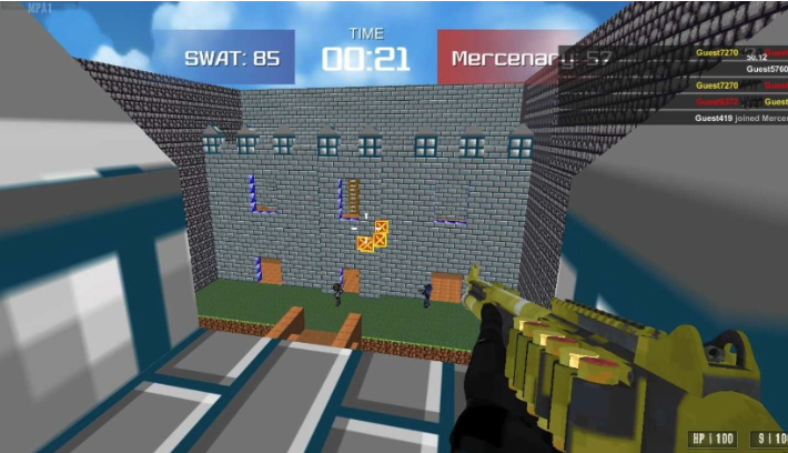 ҵcsgo°(Advanced blocky combat swat v1)v1.64 ׿