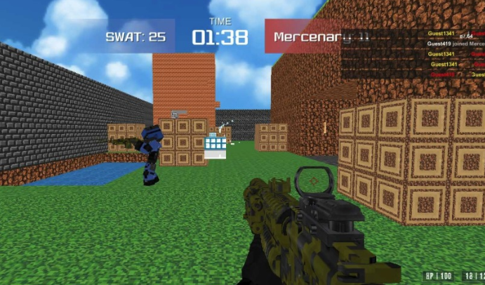 ҵ練־Ӣ(Advanced blocky combat swat v1)v1.64 ׿