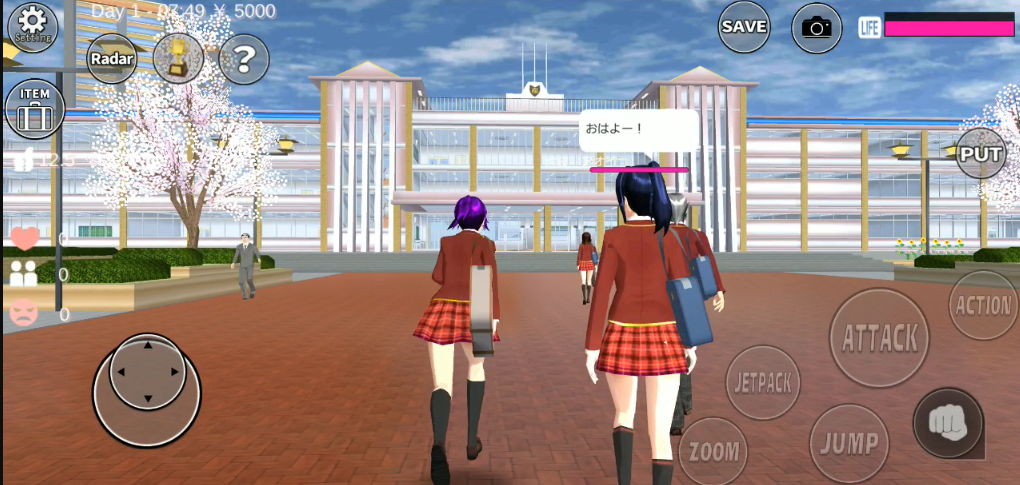 ӣУ԰ģ·ȫ(SAKURA SchoolSimulator)v1.043.21 ׿