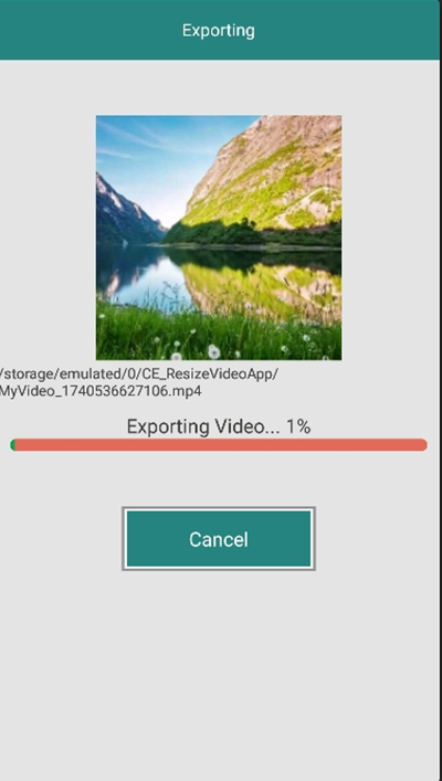 Resize Videoapp