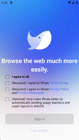 Whale Browser