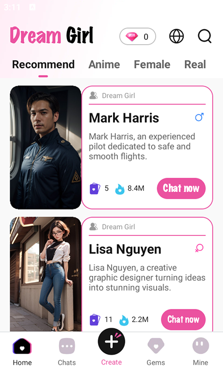Dream Girlapp