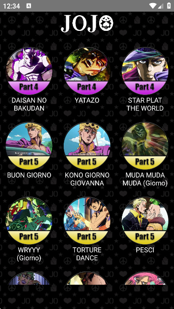 JoJo Soundboardapp