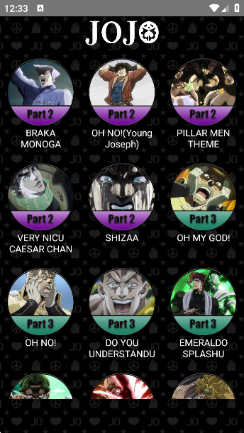 JoJo Soundboardappv1.8.1 ׿