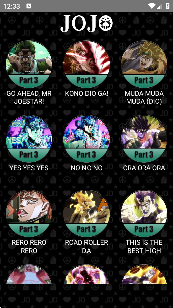 JoJo Soundboardappv1.8.1 ׿