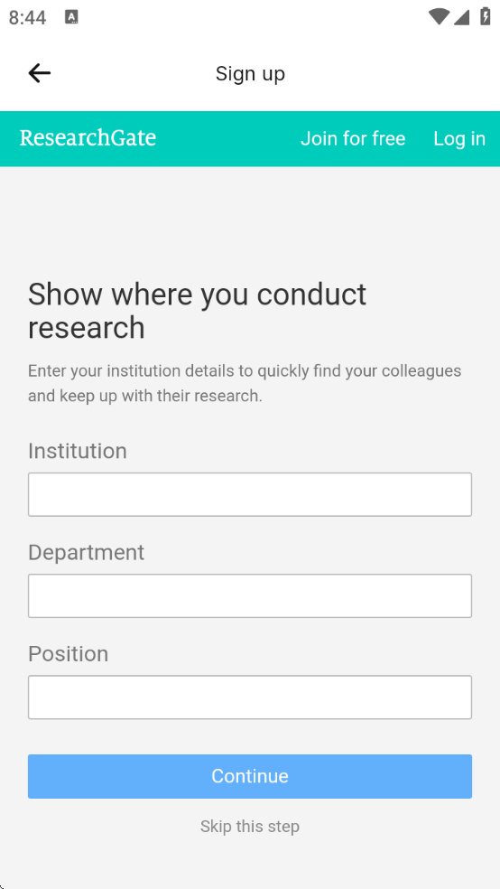 researchgateֻv1.1.34 ׿