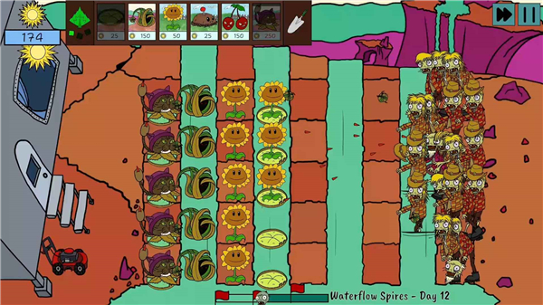 ֲս̫սʬϷ(Plants Vs. Space Zombies)v1.0 ׿