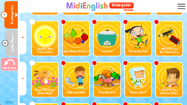 米迪英语app安卓版本(MidiEnglish Kindergarten) 米迪英语app安卓版本(MidiEnglish Kindergarten)