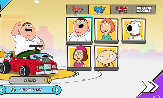 恶搞之家赛车游戏手机版 恶搞之家赛车游戏手机版