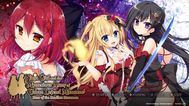 忍者少女与都市妖团追捕无头骑士官方版 忍者少女与都市妖团追捕无头骑士官方版