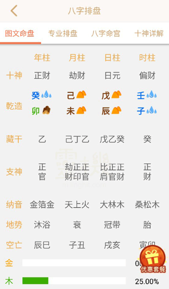八字排盘命理八字测算手机版下载 八字排盘命理八字测算手机版下载