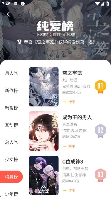 初犬漫画app最新版本v3.2.2 手机版 初犬漫画app最新版本v3.2.2 手机版