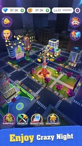 ִϷİ(Crazy Night - Idle Casino Tycoon)v0.36 ׿