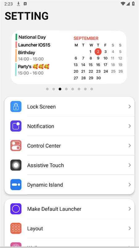 ios(iLauncher)v2.1.1 °