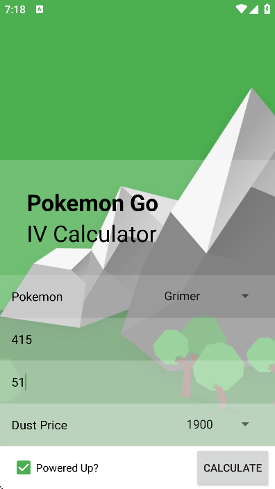 pokemonֵ°汾(Pokemon Go IV Calculator)