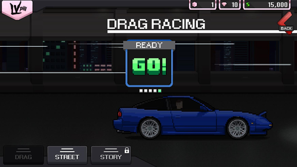 (Pixel Car Racer XVII)