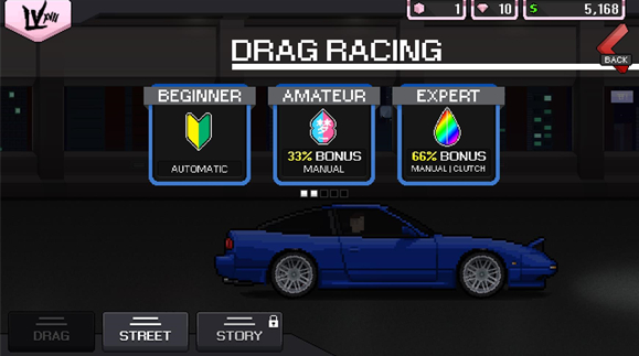 (Pixel Car Racer XVII)
