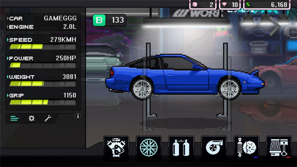 (Pixel Car Racer XVII)