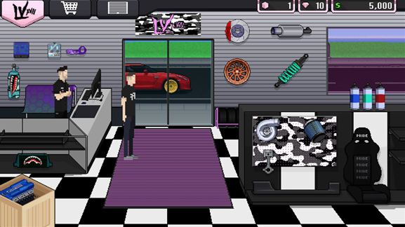 (Pixel Car Racer XVII)