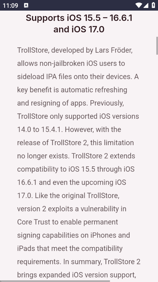 trollstoreħ̵v1.0 °