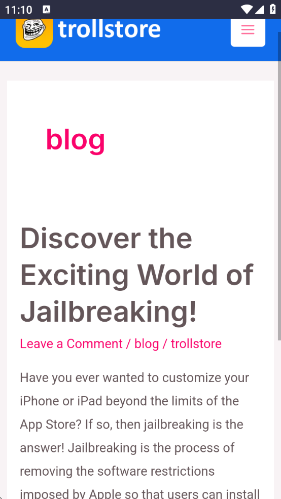 trollstoreħ̵v1.0 °