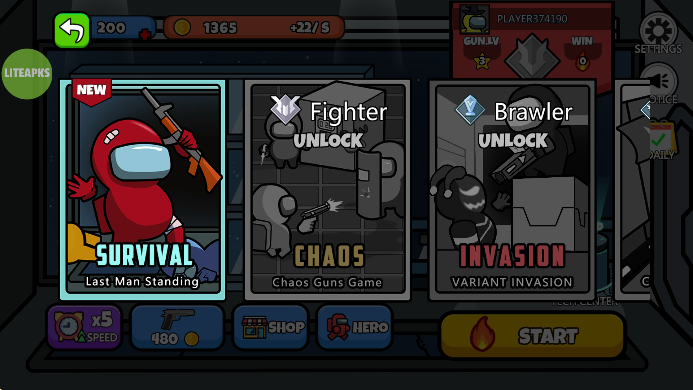 ̫մɱٷذ׿(Imposter Battle Royale)