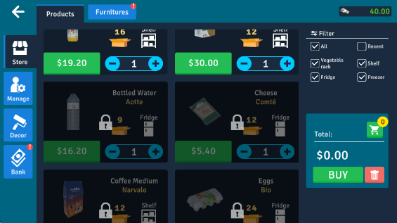 ģİ(Supermarket Simulator)