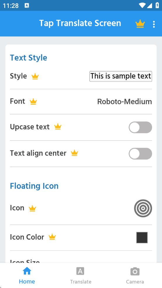 tap translate screen°v1.96 ׿