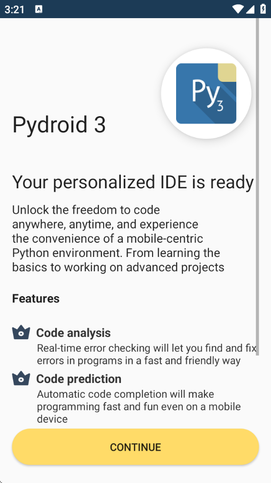 Pydroid3׿v8.01_arm64 °
