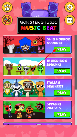 sprunki﹤Ϸ(Monster Studio: Music Beats)