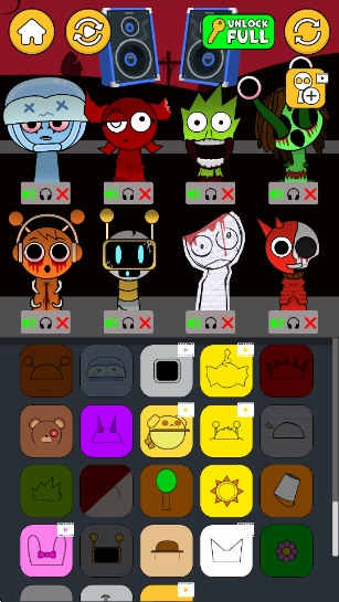 sprunki﹤Ϸ(Monster Studio: Music Beats)