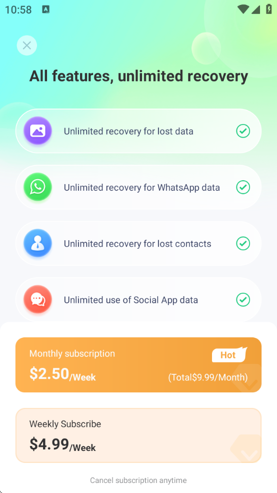 ultdataݻָapp°v3.4.13 ٷ