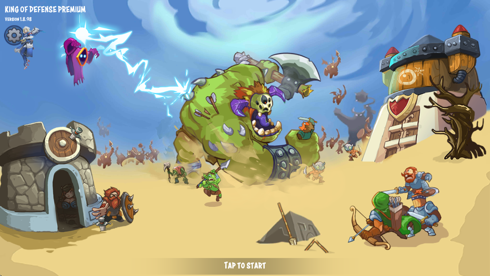 ֮Ϸ°汾ذװKing of Defense Premiumv1.8.98 ׿