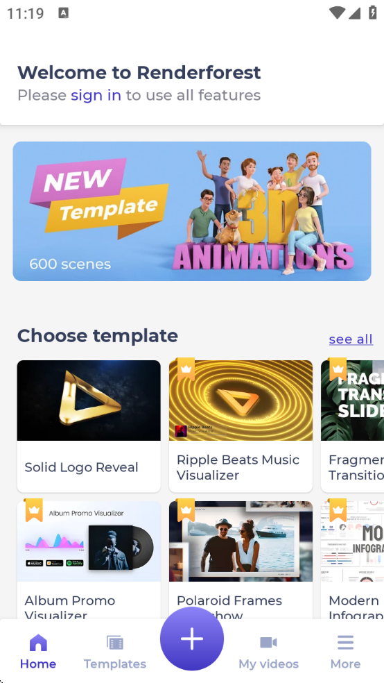 renderforest°v3.7.5 ׿