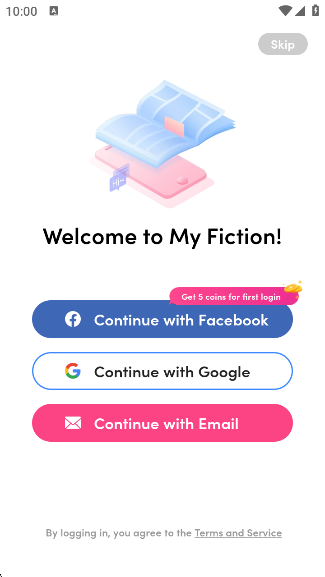 My Fictionapp°