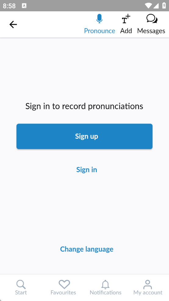 Forvoapp