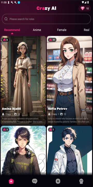 Crazy AI罻app