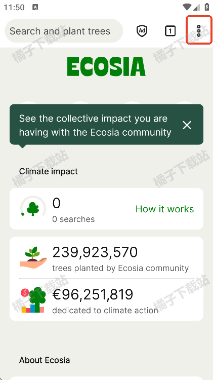 ecosiaֻ