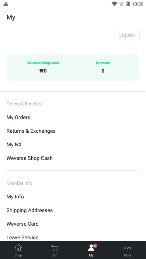 wvsshop°氲׿(Weverse)v3.7.8 ׿