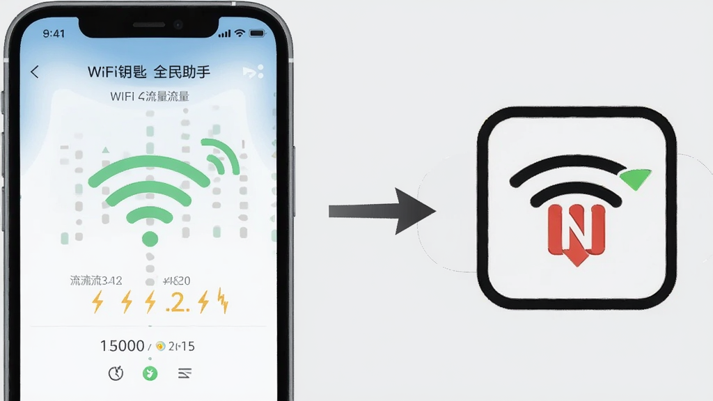 һ������������Ϊ����Ĳ廭������������ֻ���ʾWiFiԿ��ȫ������������WiFi�Ľ��棬�Ҳ����ƶ�����ͼ�걻��ͣ��ʾ�⣬�м��ü�ͷ���ӣ�����Ϊǳ��ɫ���������ҶԱȣ�����Լ���£�ϸ�ڰ���������ֵ��WiFi�źţ����ʸ��壬�ɾ��޶���Ԫ��