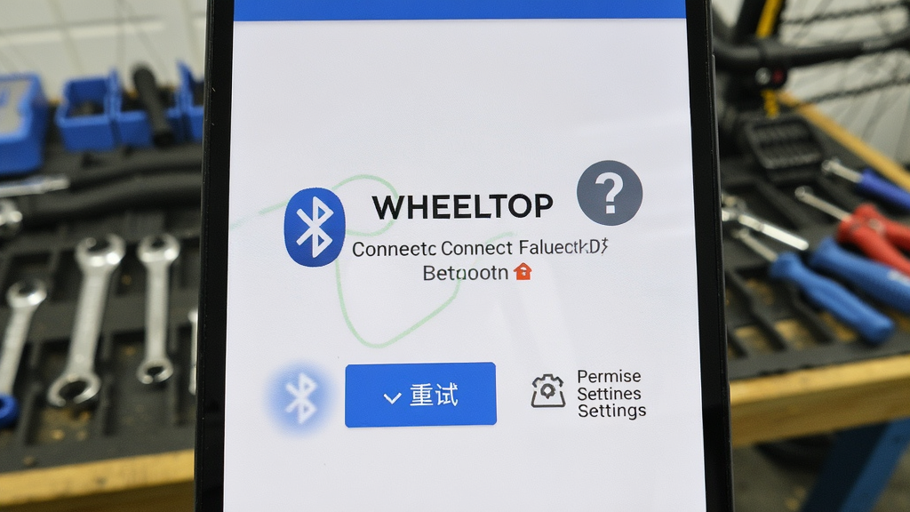 һ����׿�ֻ���ʾ��WHEELTOP������ʧ����ʾ���棬�Ա�������ͼ����ʺţ�����Ϊ���г�ά��̨������Ϊ�ֻ���д�����Ϊ������ָ�ϣ�ϸ���С����ԡ���ť��Ȩ������ͼ�꣬�����������ɾ����޶���Ԫ��