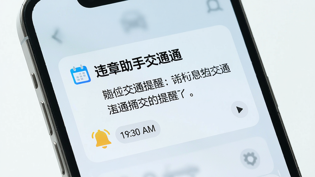 һ��AI���ɵ�֪ͨ���ѳ���ͼ��������һ���ֻ���Ļ�������ѿ�Ƭ����Ƭ����д��