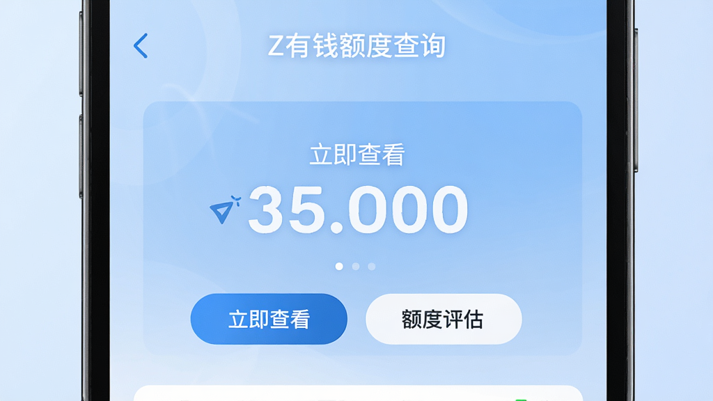 һ���ֻ���Ļ��ʾZ��Ǯ��Ȳ�ѯ���ҳ�棬������������Ŀ�Ķ������չʾ������Χ���ơ������鿴��������������Ȱ�ť������Ϊ����ɫ���䣬��������Ƽ��У��Ű���жԳƣ�ϸ�����������ʸ��壬����ɾ��޶���Ԫ��