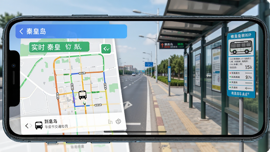�����ػʵ�APP��ͨ���н��棬�ֻ���Ļ��ʾʵʱ������ͼ�뵽վ��Ϣ���������ػʵ����е�·�빫��վ�ƣ������������Ű����࣬����ִ���ϸ�ڷḻ�����ʸ��壬�ɾ����޶���Ԫ��