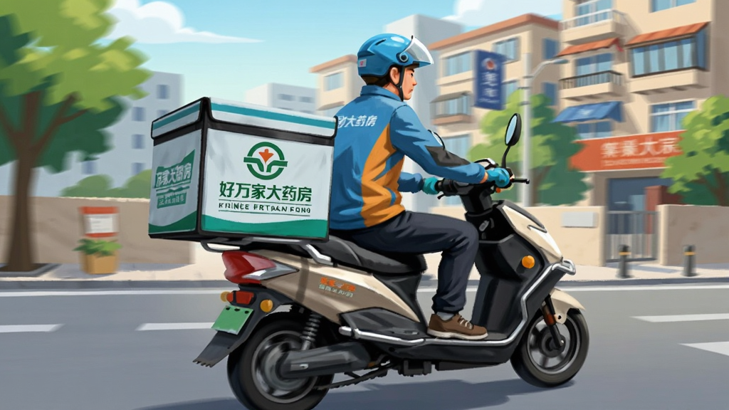 һλ���Ա���ŵ綯������������һ��ӡ�š�����Ҵ�ҩ������־�������䣬�����ǳ��нֵ���סլ¥��������ö�̬�廭���ɫ�����죬��ͼ������У����ʸɾ��������޶���Ԫ�ء�