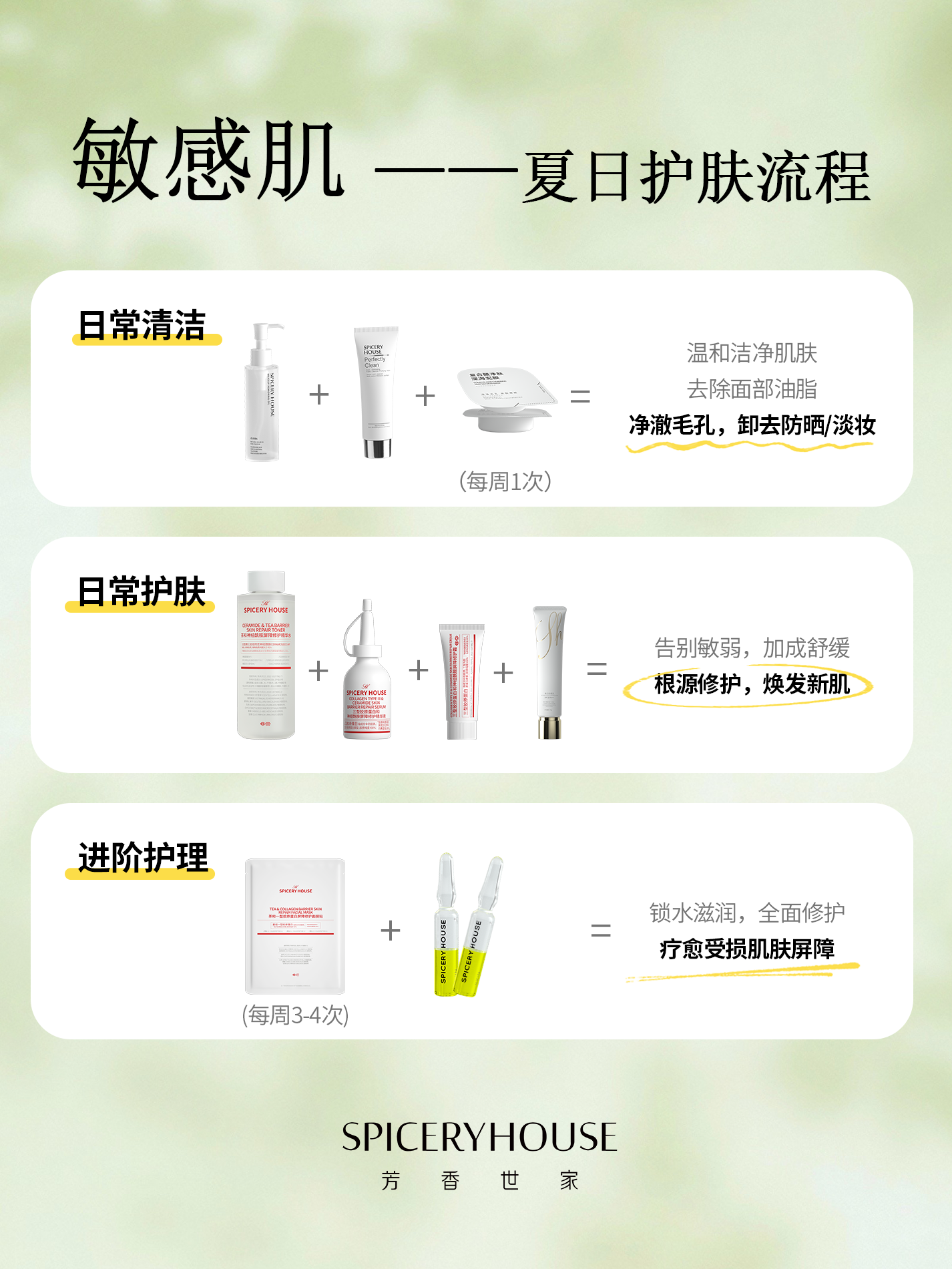 云护肤 敏感肌补水修护在家操作全流程配图