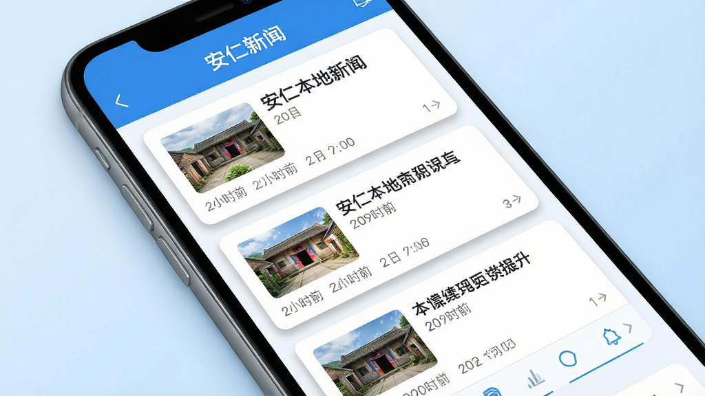 һ��չʾ���ʷ���APP������Ѷҳ���ͼƬ������Ϊ�ֻ���Ļ��д����Ļ�ڳ��ֶ������ʱ������ſ�Ƭ��ÿ�ſ�Ƭ�������⡢����ͼ�ͷ���ʱ�䣬����Ϊ��ֱ�б��������ˬ����������������ɫ��ϸ���Ͽ�Ƭ����΢��Ӱ������Ϊ��͵�ǳ��ɫ�����ʸ��壬�ɾ����޶���Ԫ��